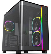 RX 7600 Gaming PC Intel i3-12100 3.3Ghz 16GB RAM Rare Regalia Mark XVII