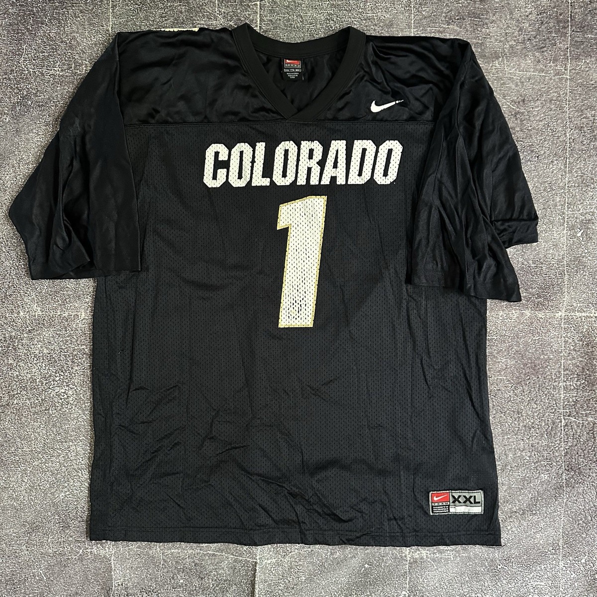 Nike 90s Colorado 7 アメリカンフットボールシャツ ゲームT Nike 90s Colorado 7 アメリカンフットボールシャツ シャツ