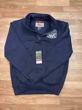 5.11 Tactical Job Shirt Mens Small Navy 1/4 Zip Fire EMS Pullover NWT