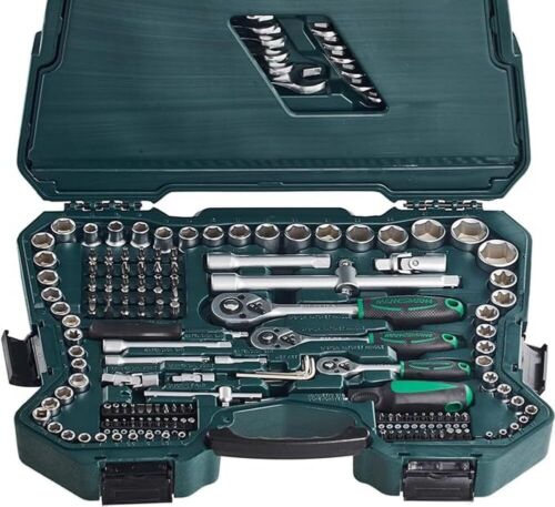 Brüder Mannesmann M98430 Steckschlüsselsatz Werkzeug Mammutkoffer 215 teilig - Bild 3 von 12