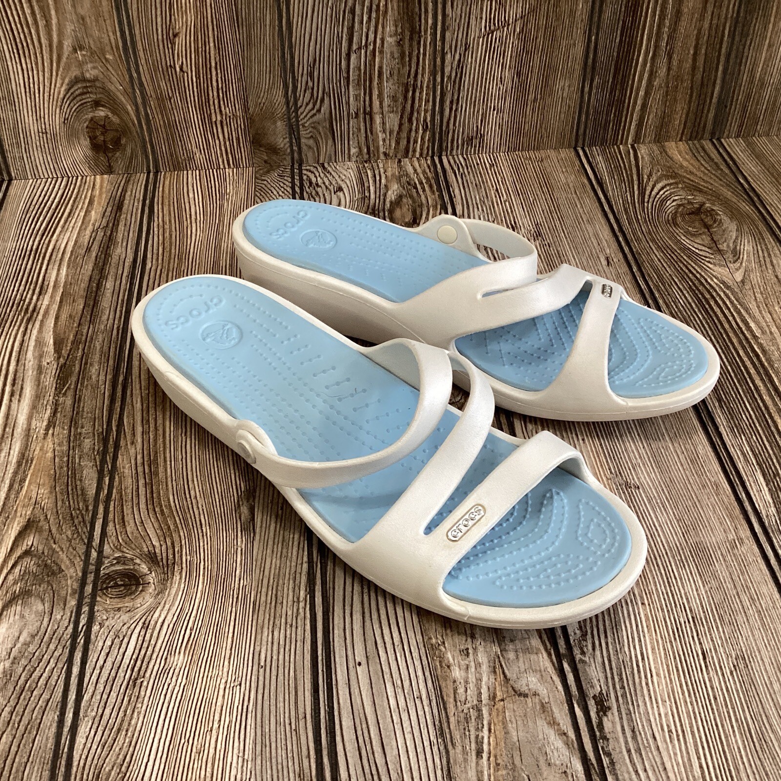 womens crocs wedge sandals