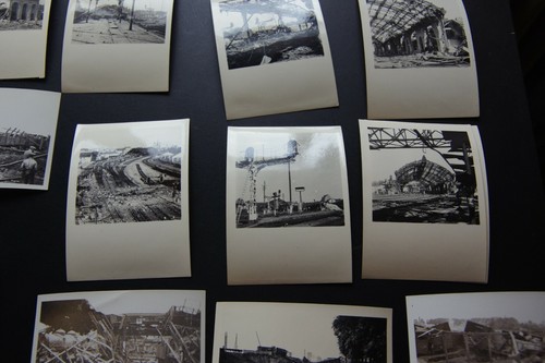 Guerre 39-45 WWII Bombardement gare de Dijon 32 photos tirage argentique époque - Picture 4 of 12