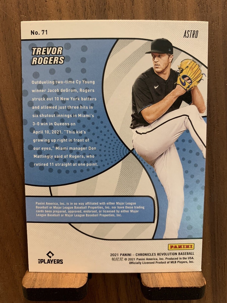 2021 Panini Chronicles Revolution Astro Trevor Rogers #71 Rookie