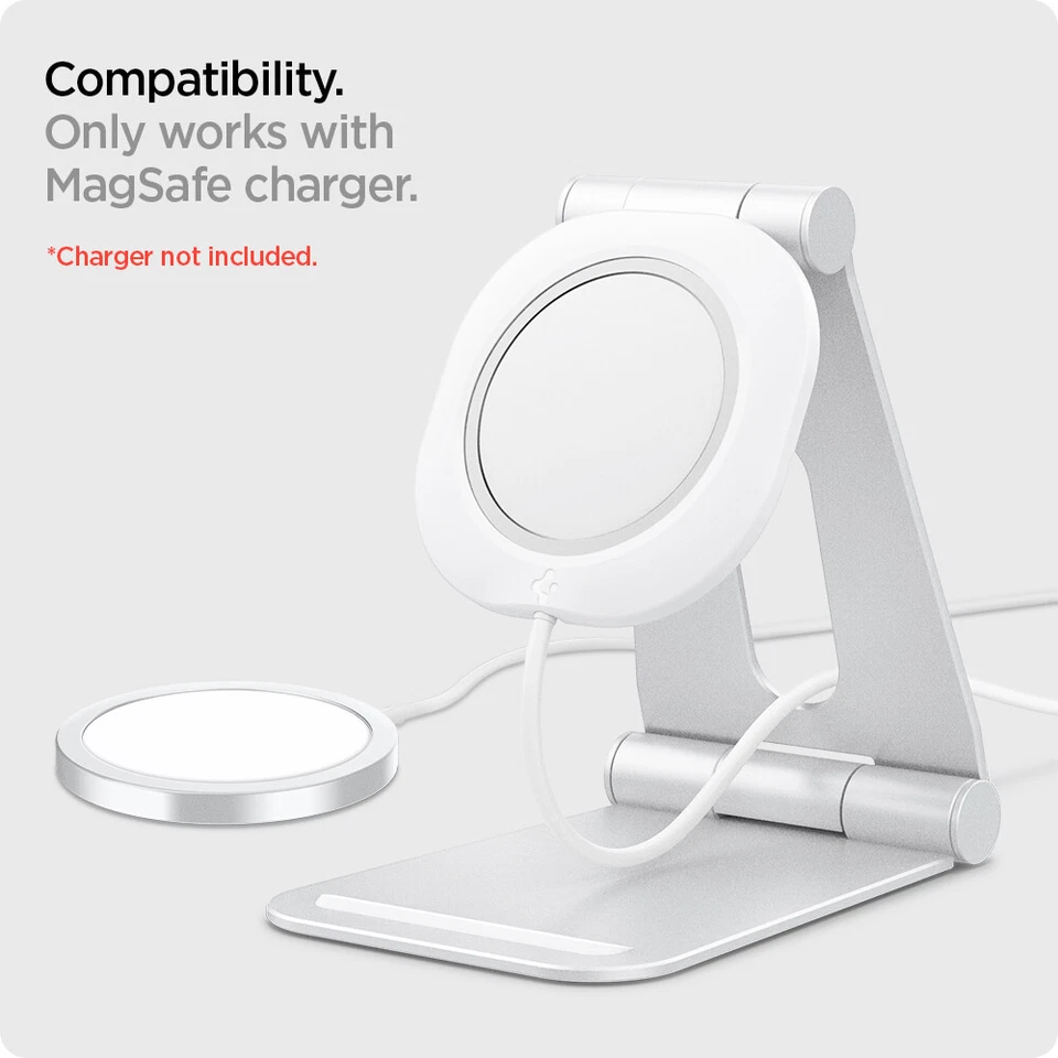 iPhone 12 12 Pro 12 Pro Max 12 Mini Magsafe Stand | Spigen [ Stand Mag Fit S ] - Image 2 of 4
