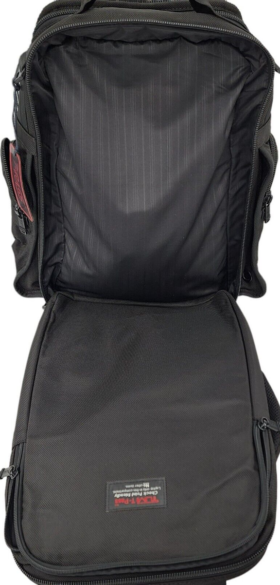 Tumi Alpha Backpack T-Pass 26578DH Soat Ballistic Nylon Black 