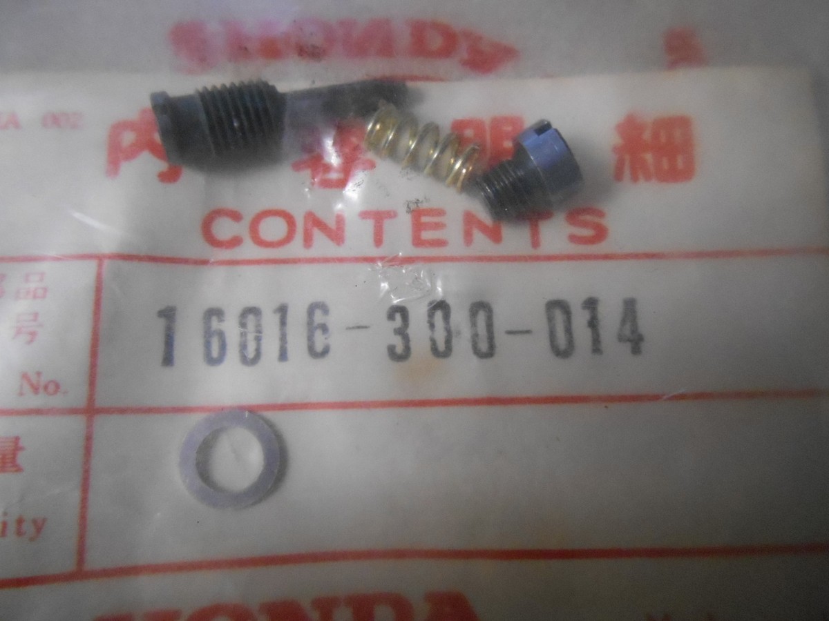 NOS Vintage Honda Carburetor Screw Set A 1971 CB750 CB750-K1 16016