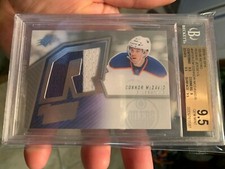 SPX RETRO ROOKIE JERSEY BGS 9.5 2015 CONNOR MCDAVID HOT TOUGH LOW POPULATION