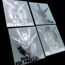 Gundam/Yu-Gi-Oh/ROG Metallic Sticker 