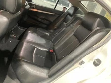 2011 Infiniti G37 Graphite-G Leather Rear Bench Seat