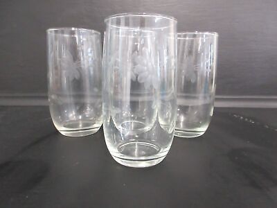 PRINCESS HOUSE Heritage boutiques 11 oz verres plats gravés en cristal 4 lestés