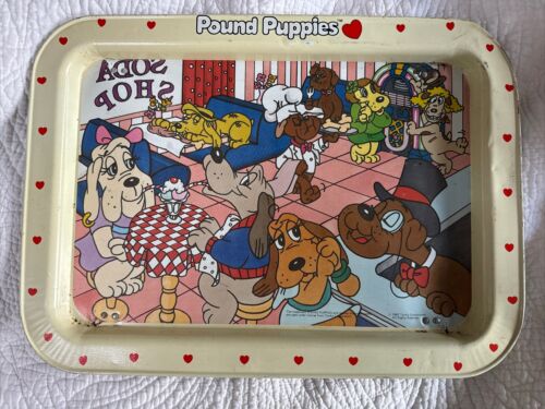 Vintage Pound Puppies TV/Bed Tray 1987 - Picture 1 of 12