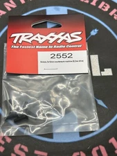 Traxxas. 2552 Screws, 3x12mm countersunk machine (6) (hex drive)