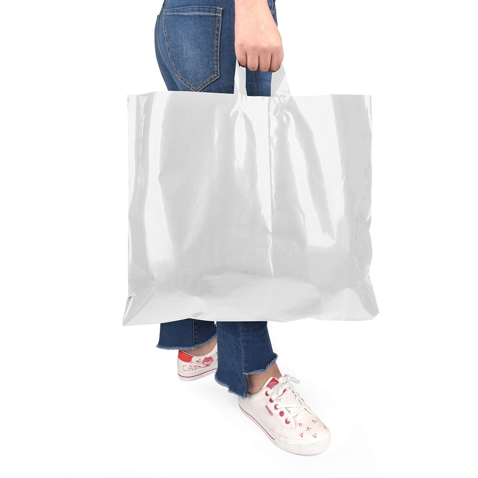 Large Plastic Shopping Bags with Handles Plastic Shopping Bags for