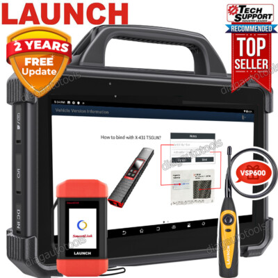 LAUNCH X431 PAD VII PRO Car Diagnostic Scanner J2534 Programming Key Coding TPMS