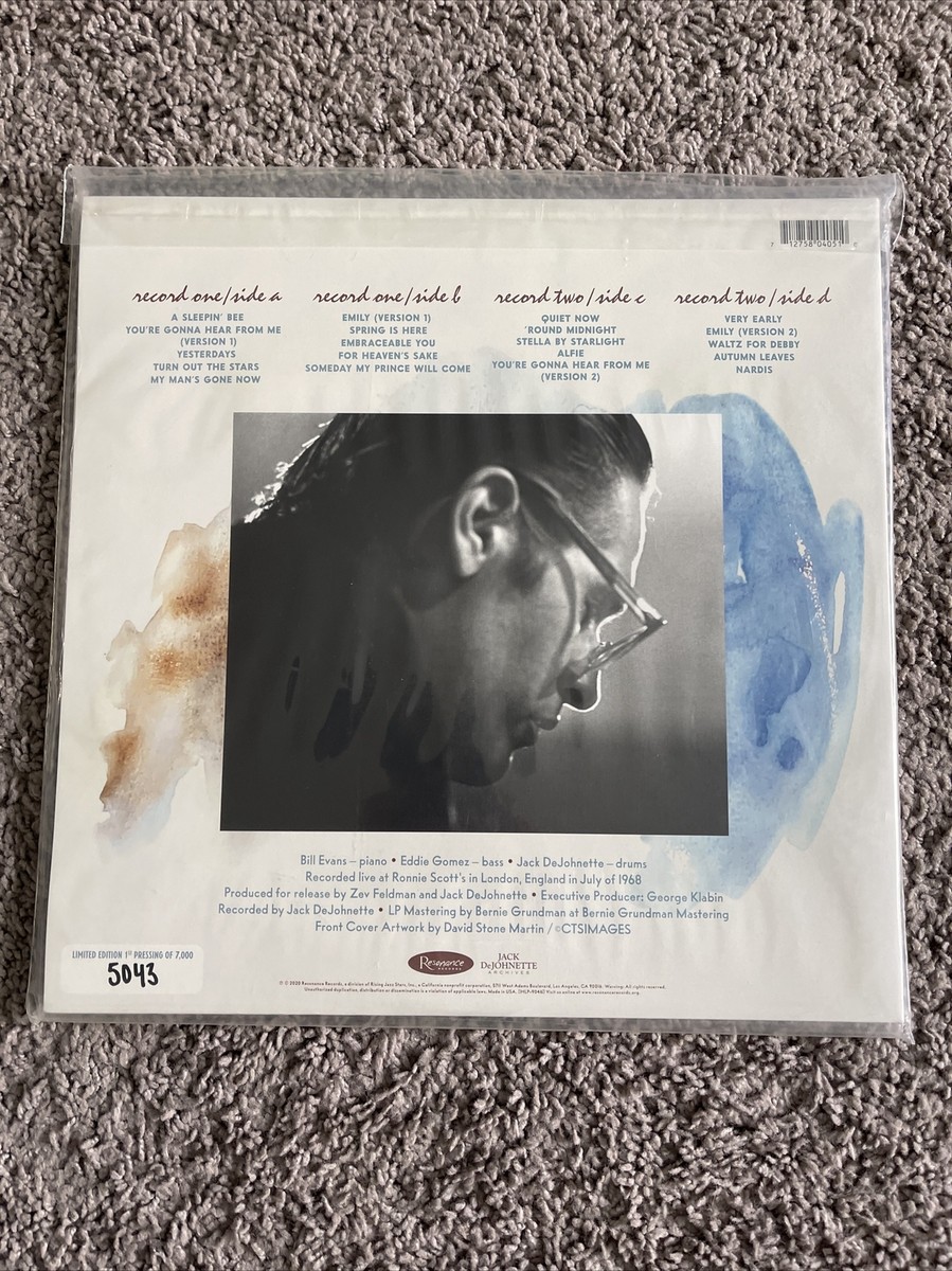 Bill Evans Live at Ronnie Scott's 2LP 2020 RSD #5043 712758040510