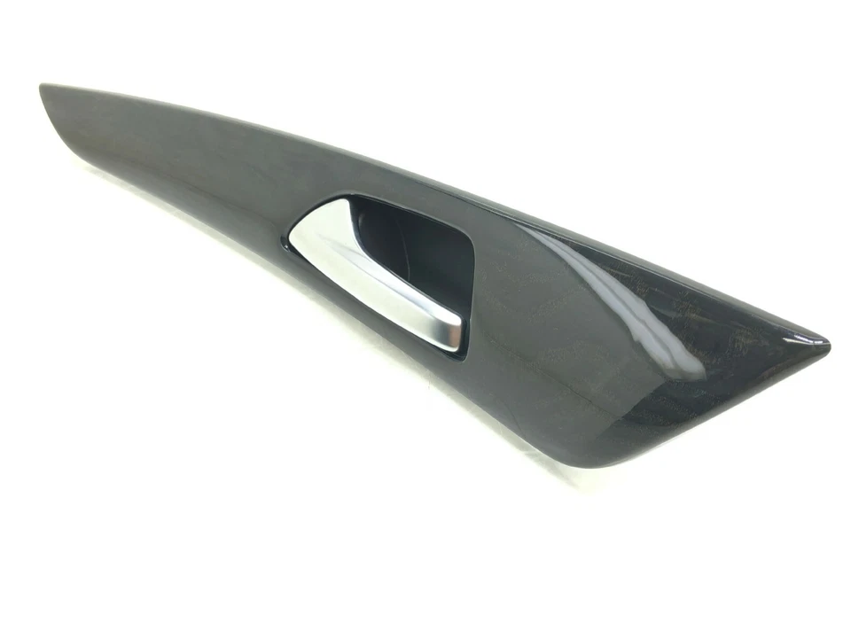 2012-2018 MERCEDES-BENZ CLS550 LEFT DRIVER REAR DOOR WOOD TRIM HANDLE OEM. - Image 3 of 4