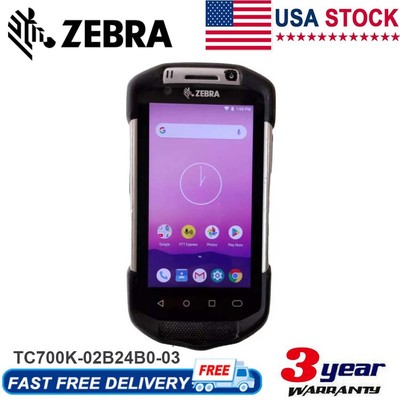 Zebra Android Mobile Touch Computer Imager Barcode Scanner TC700K-02B24B0