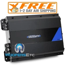 SOUNDIGITAL EVOPS 2400.1-4 OHM MONOBLOCK 2400W RMS SUBWOOFER MINI AMPLIFIER NEW