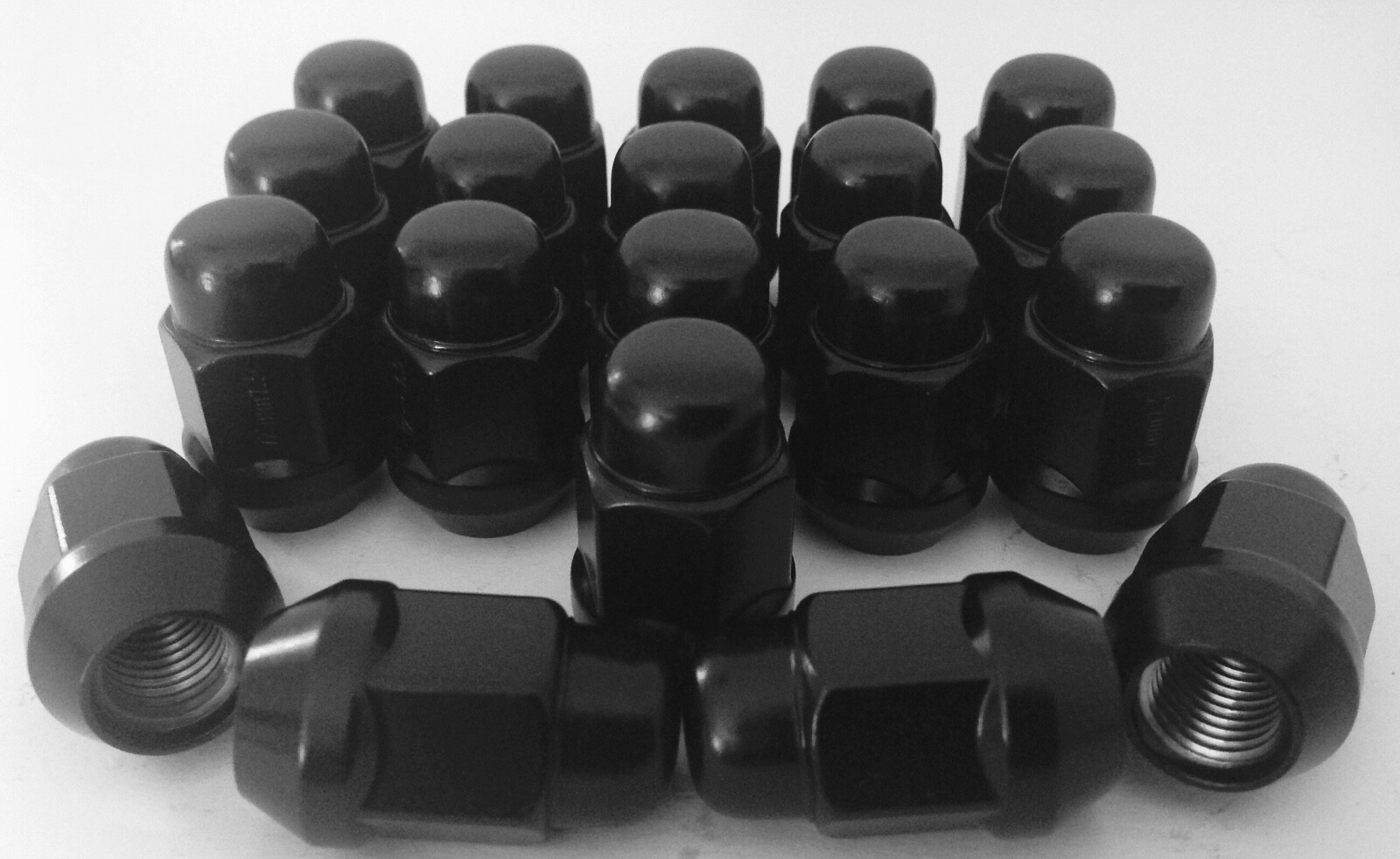 20 Gorilla Acorn Lug Nuts 3/4 Hex for C4 C5 C6 C7 BLACK 12x1.50 eBay