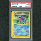 Gem Mint! FERALIGATR 2002 Pokemon Expedition # 46 Vintage WOTC e-Reader PSA 10