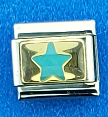 Nomination 18k Green Star Charm
