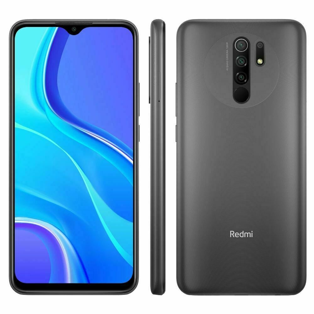 Xiaomi Redmi Note 9 Pro 128GB / 6GB RAM 6.53 LTE GSM 64MP Factory Unlocked  Smartphone - Global Model - Interstellar Gray 