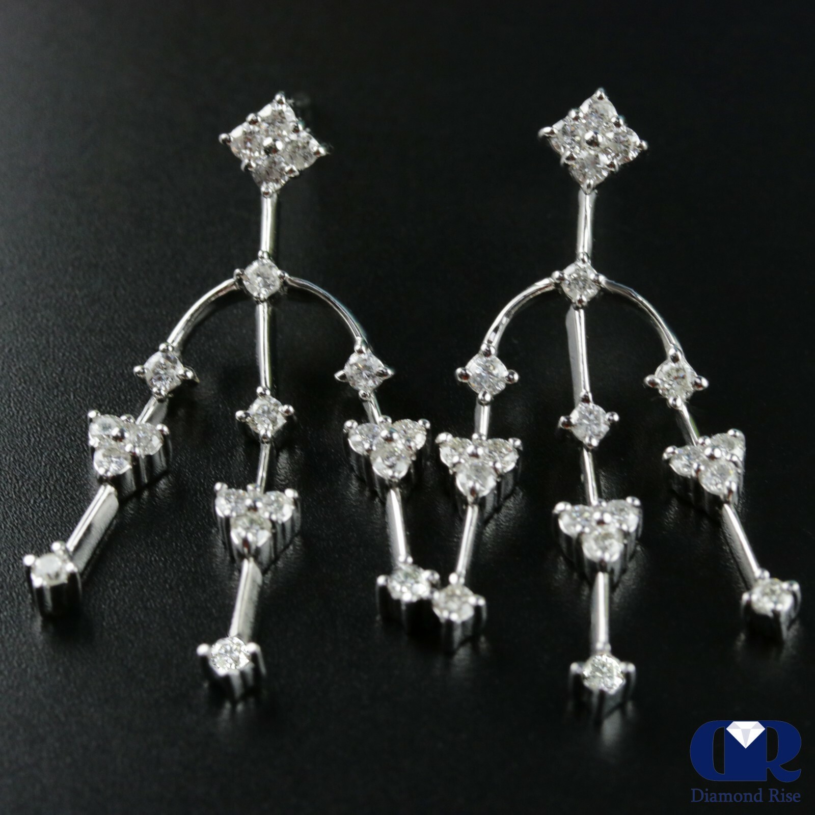 0.25 ct diamond earrings