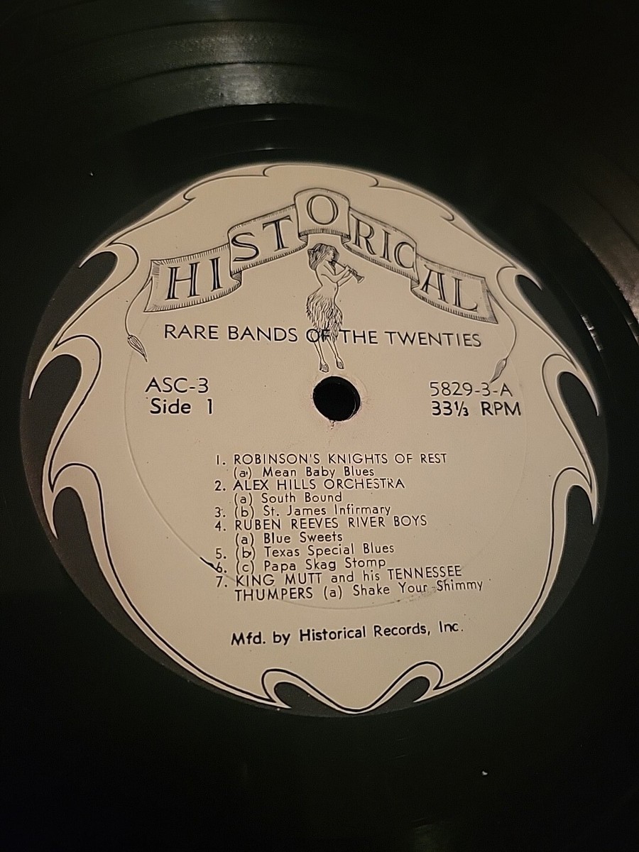 RARE BANDS OF THE TWENTIES 1927-1929- LP | eBay