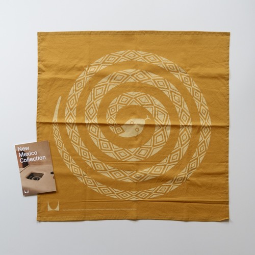 HERMAN MILLER x Alexander Girard Cotton Snake Print Bandana Scarf - Very Ltd Ed