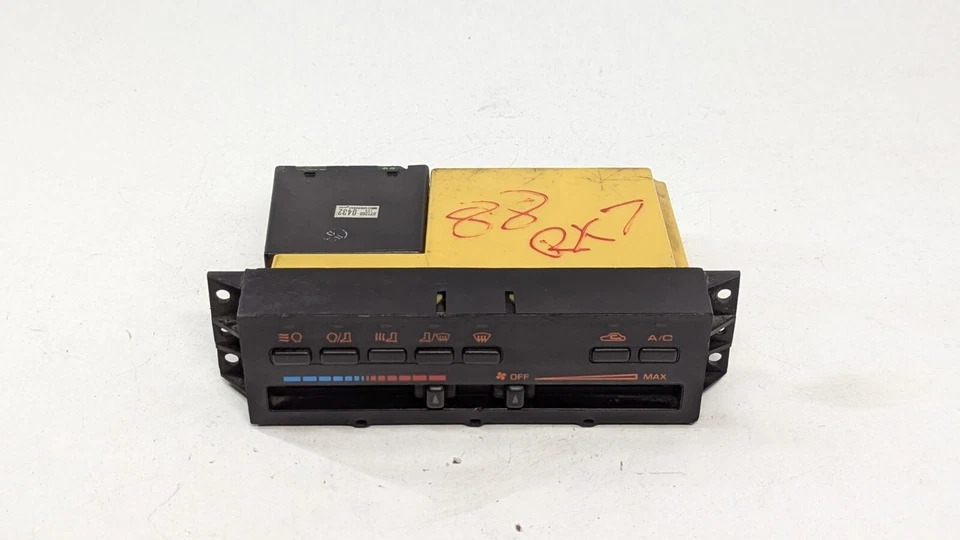 Mazda RX7 1986 1987 1988 CLIMATIZACIÓN control de temperatura de aire acondicionado 077200 0432 Denso Foto 2 de 4