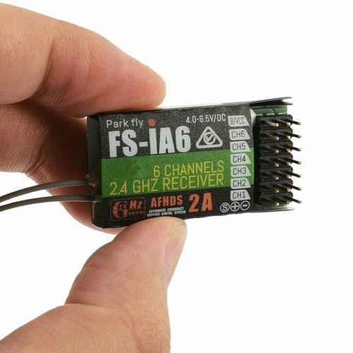 2,4 GHz 6 Kanal 6CH FS-iA6 Empfänger für Flysky i4 i6 i10 GT2E GT2F GT2B Sender - Bild 5 von 11