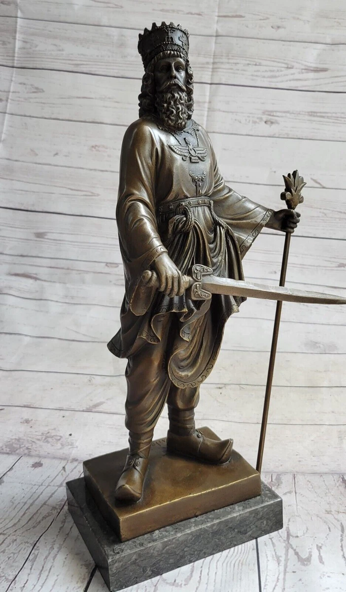 Ancient Persian History and Culture King Darius Cyrus the Great Sculpture  Deal | eBay