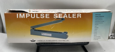 American International Electric AIE-500 Hand Operated Impulse Sealer 20 INCH