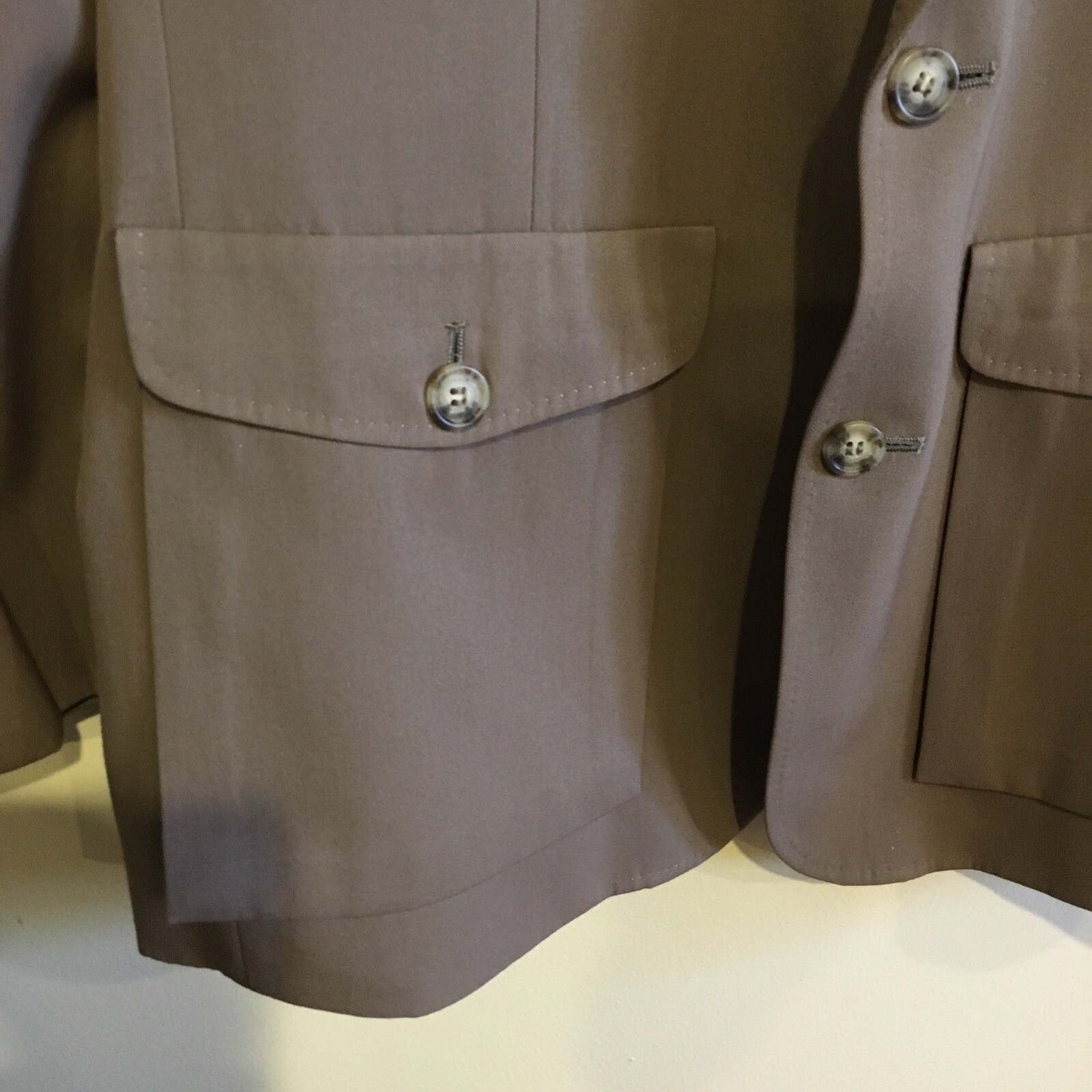 Banana Republic Mens Safari Jacket Sport Coat Blazer … Gem