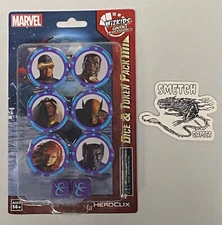 Marvel Heroclix X-Men Rise and Fall XRF Dice and Token Pack New Sealed