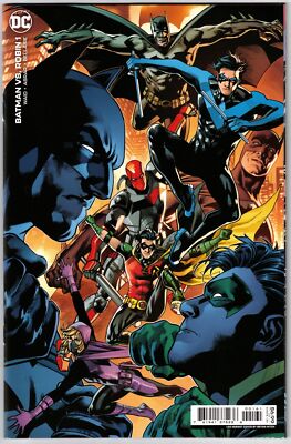 BATMAN VS. ROBIN #1 (2022)- 1:50 BRYAN HITCH CARDSTOCK VARIANT- MARK WAID