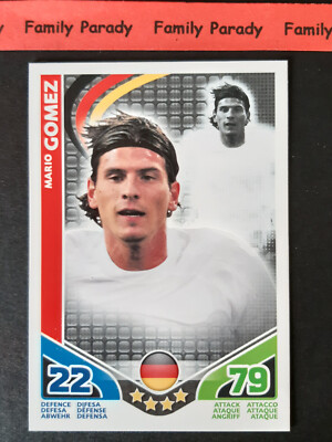 Mario Gomez Germany 2010 Topps Match Attax Stars World Card