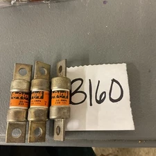 Amptrap A25X50 Fuse 50 Amp 250V Lot of 3- ECS