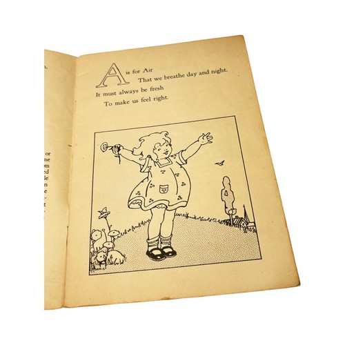 VERY RARE OLD VTG ANTIQUE 1920's ERA CHILDREN'S "ABC" BOOK PROMO BY "MET LIFE" - Picture 4 of 7