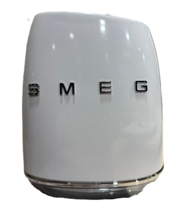 SMEG 7-Pieces Vintage Kitchen Knife Block Set Stainless Steel