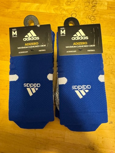 adidas Unisex Adizero Football Cushioned Crew Socks Multi Color & Size NEW w TAG - Picture 23 of 33