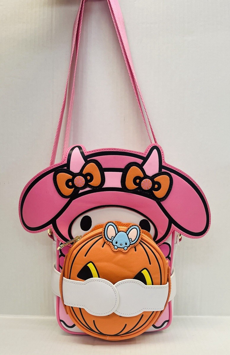 Loungefly Sanrio My Melody Devil Crossbuddies Bag  display picture 1