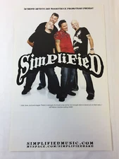 2008 NC band promo poster ~ SIMPLIFIED