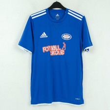 Oslo Valerenga Adidas Mens S Fotball Skole UK 36/38 Soccer Jersey Shirt Kit Top