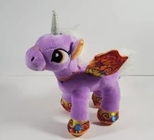 Magical Unicorn Pony Purple Horse Horn Gold Wings Pegasus 6" Kipp Brothers