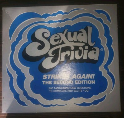 Sexual Trivia  Strikes Again! The Second Edition OPEN BOX