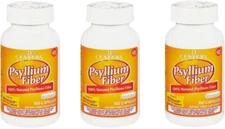 21st Century Psyllium Fiber Capsules 160ct (3 Pack)