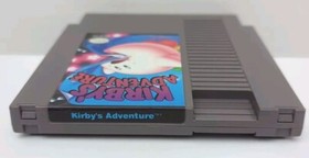 Kirby's Adventure Nintendo NES 1993 W/ Manual Authentic Tested