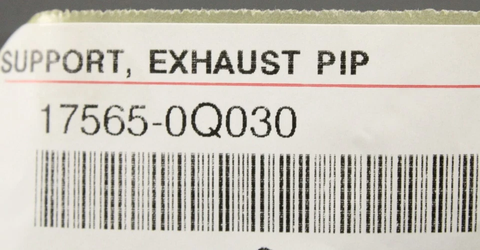 Genuine Toyota Yaris 11-on Yaris Cross 21-on exhaust support hanger 17565-0Q030 — 第 3/3 张图片
