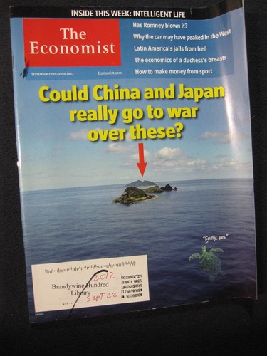 The Economist Magazine September 22-28 2012 Could China and Japan Go to War - Afbeelding 1 van 2